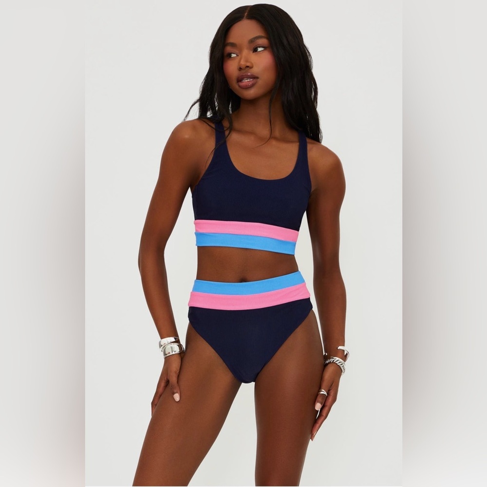 Beach Riot Mackenzie Bikini Top, Size large, $98